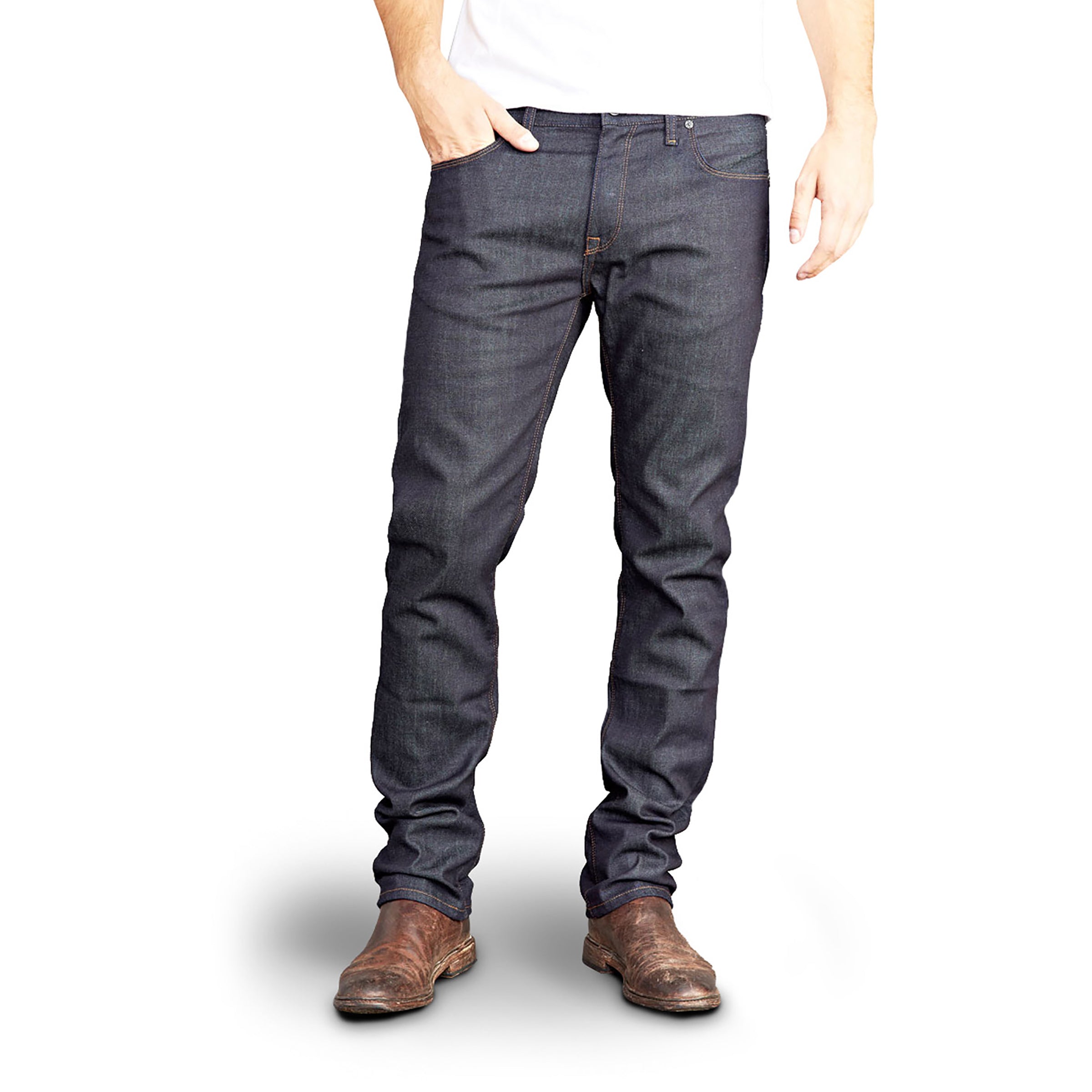 Men wearing Azul oscuro Slim Mosco Jeans