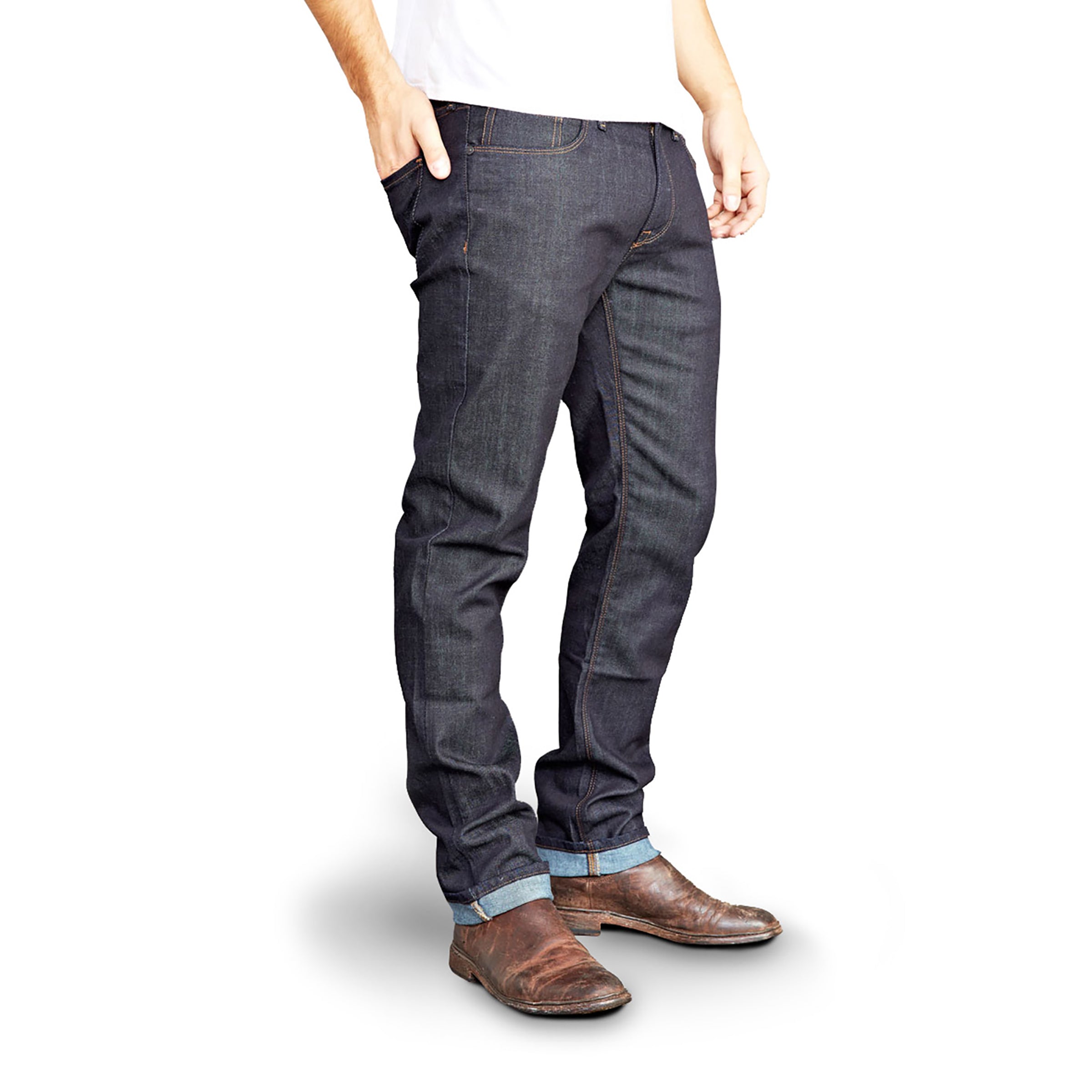 Men wearing Azul oscuro Slim Mosco Jeans