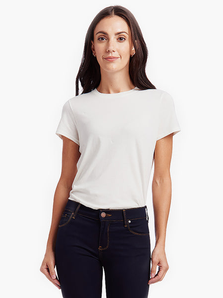 Buy online Women's Plain Crew Neck T-shirt from western wear for Women by  The Fashion Hub for ₹500 at 50% off