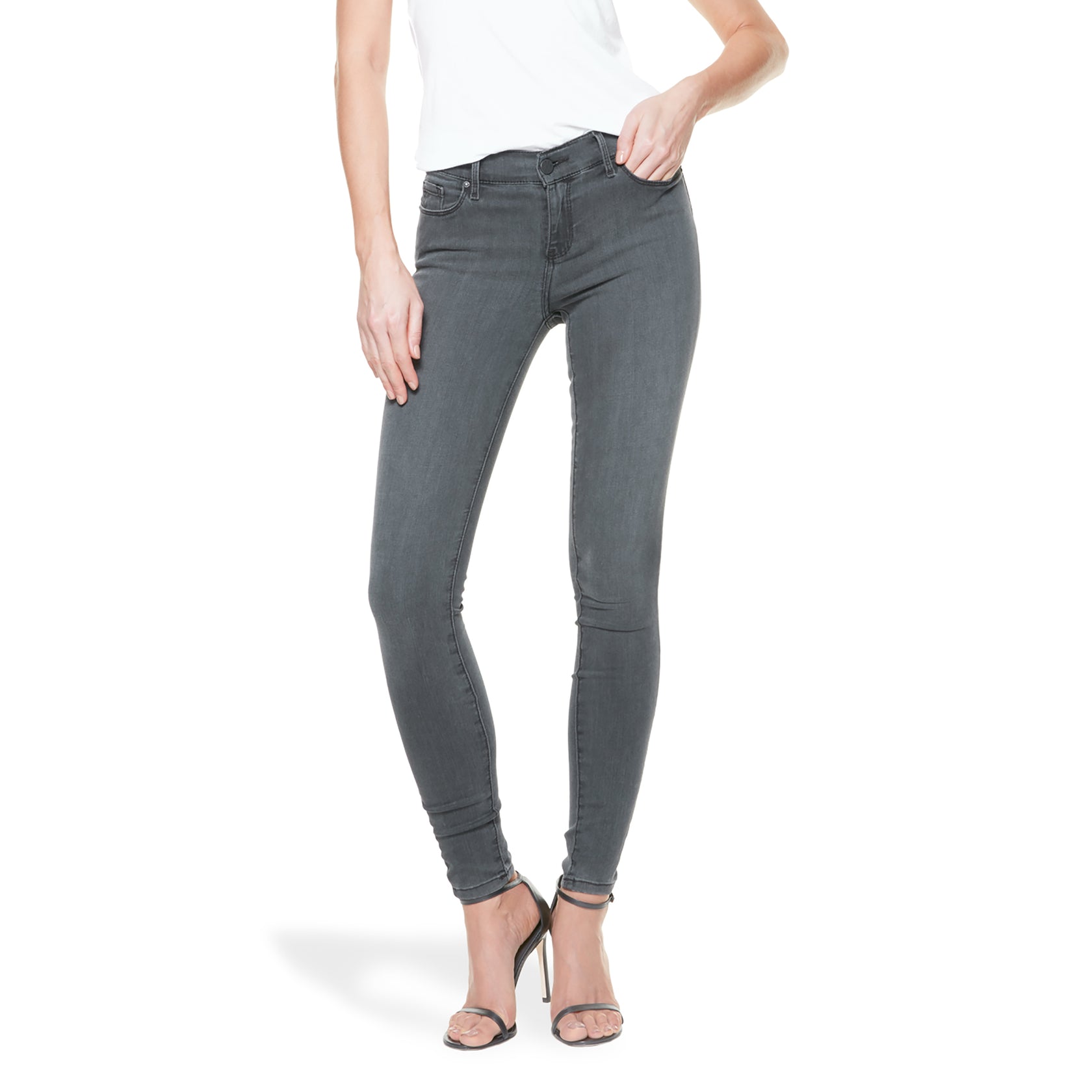 Women's Mid Rise Skinny Orchard Jeans - Mott & Bow