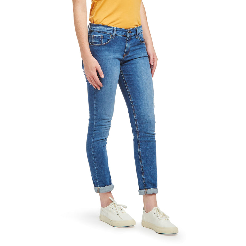 Buy Light Blue Ankle Fit Denim Jeans Online | Tistabene - Tistabene
