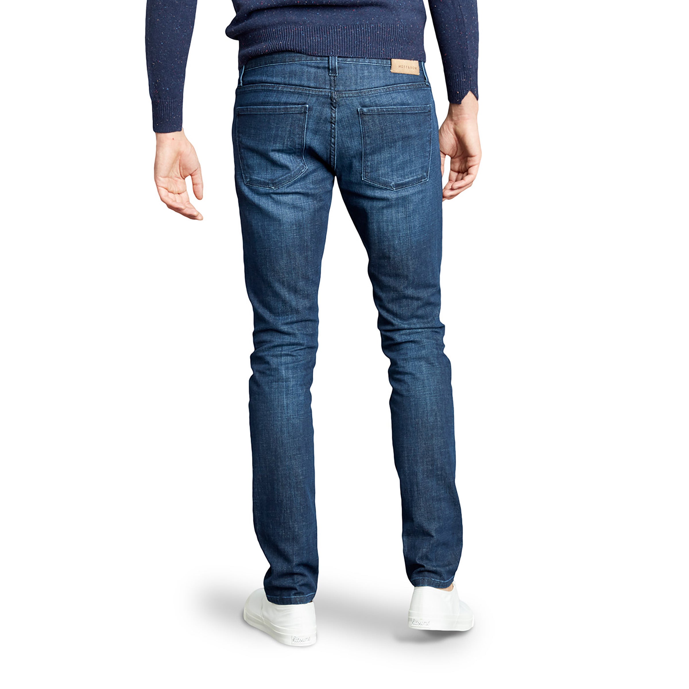 Men wearing Azul medio Skinny Mosco Jeans