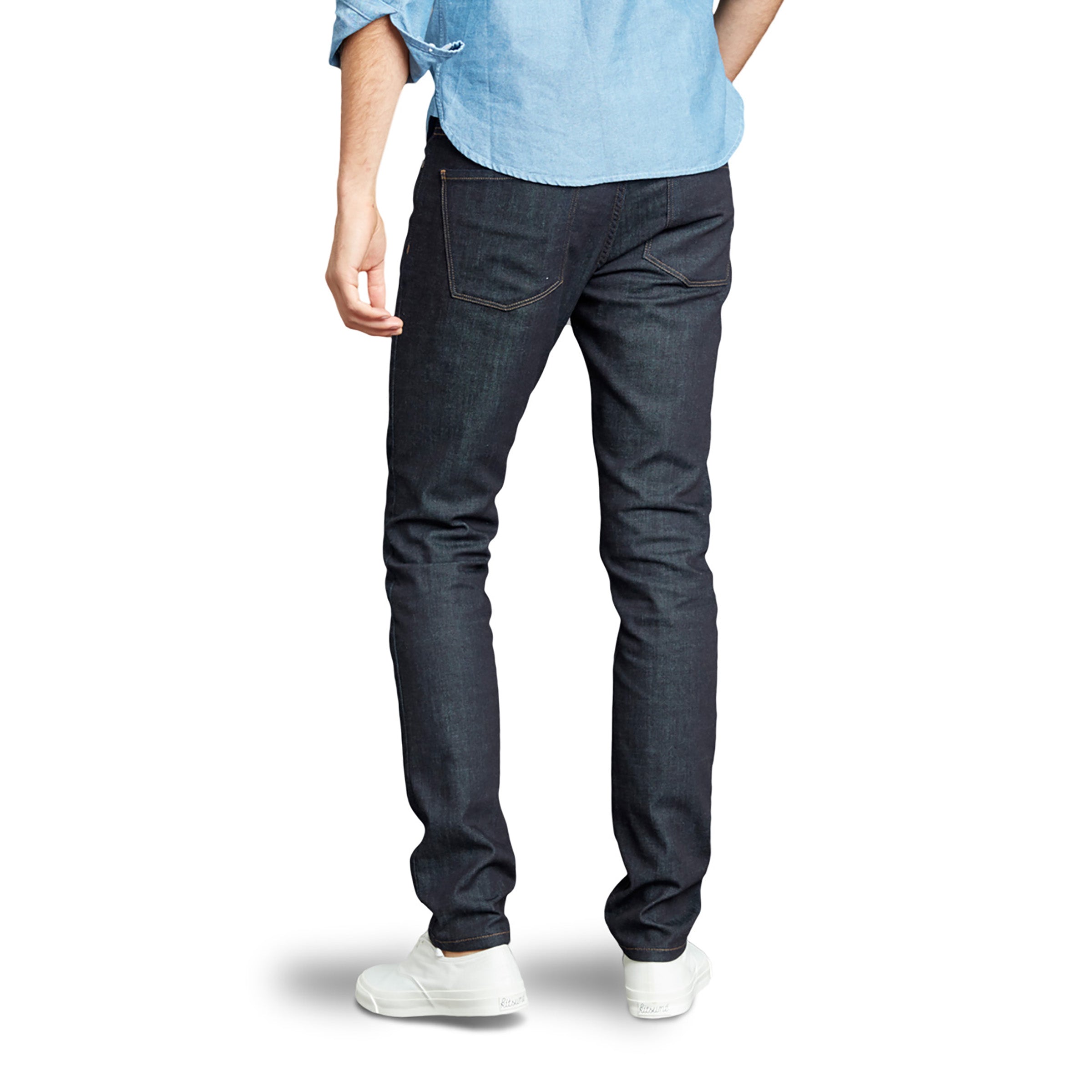 Men wearing Azul oscuro Skinny Mosco Jeans