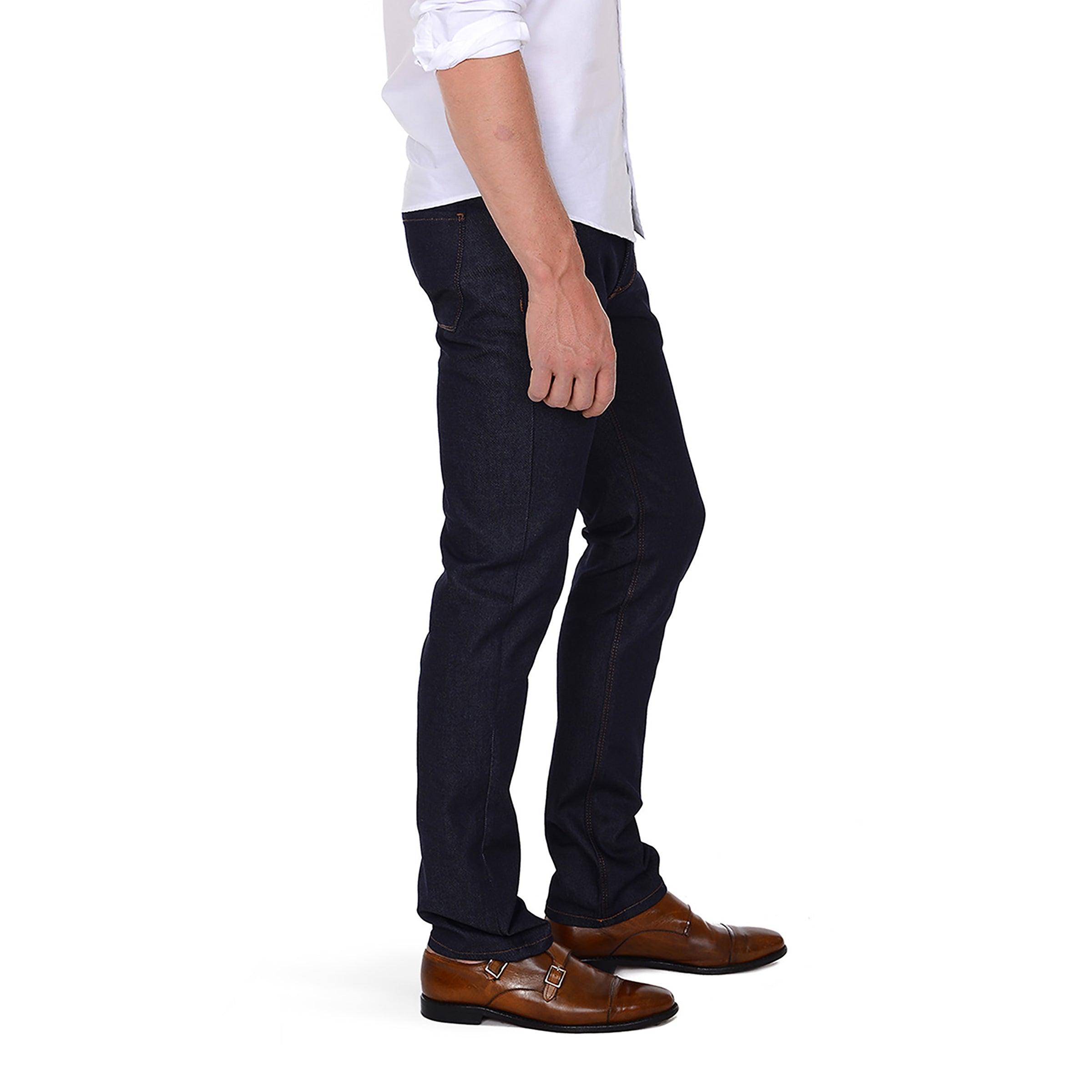 Men wearing Azul oscuro Slim Oliver Jeans