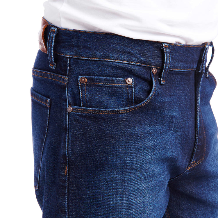 Men's Straight Hubert Jeans - Mott & Bow