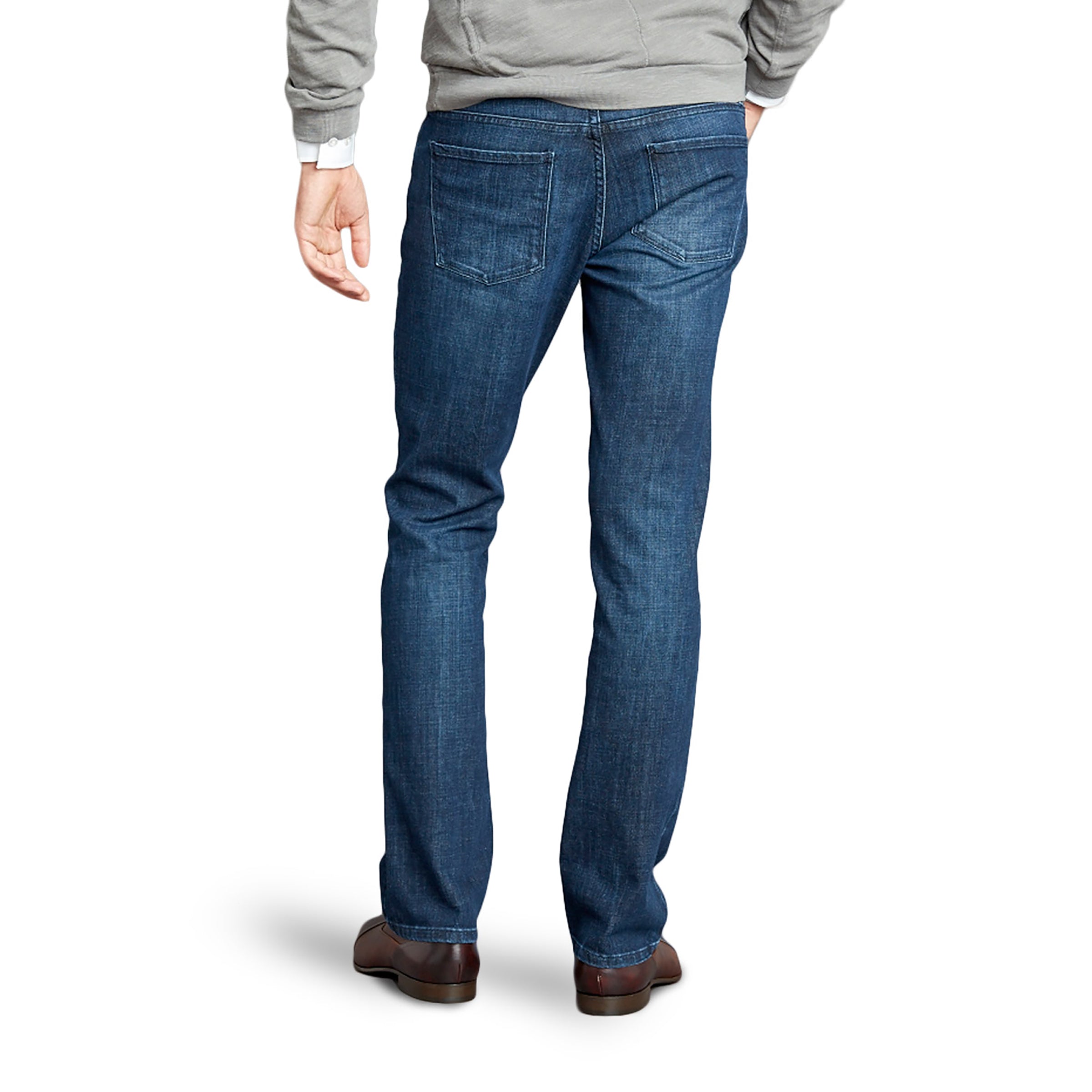 Men wearing Azul medio Straight Mosco Jeans